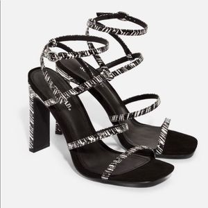 Strappy Heeled Sandals